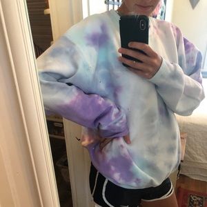 Tie dyed sweatshirt
